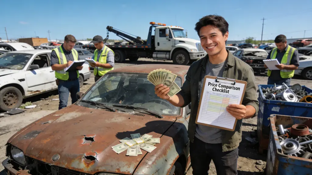 How Can I Get the Best Price for Scrap Cars?