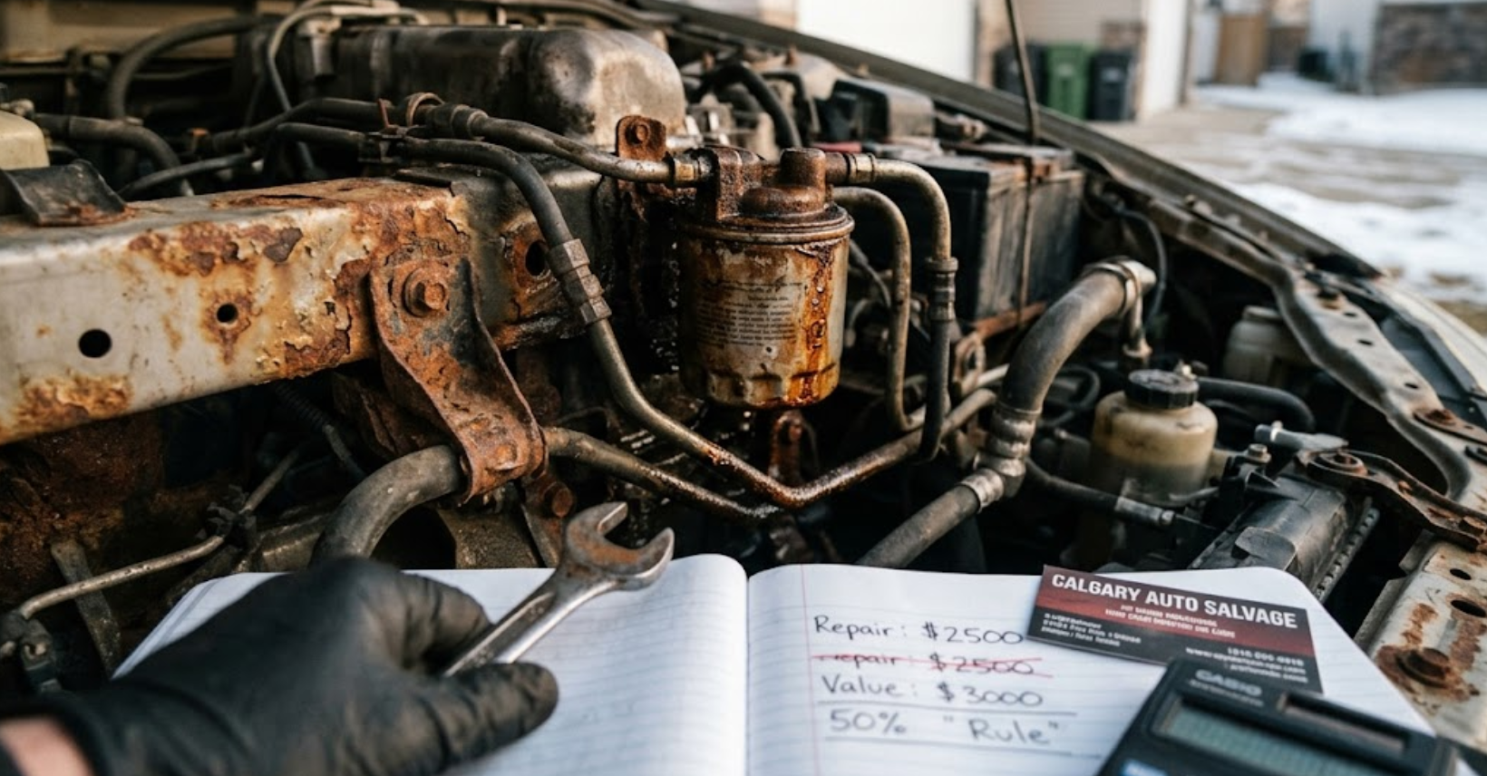 Repair vs. Scrap - Deciding to Fix or Sell Your Junk Car