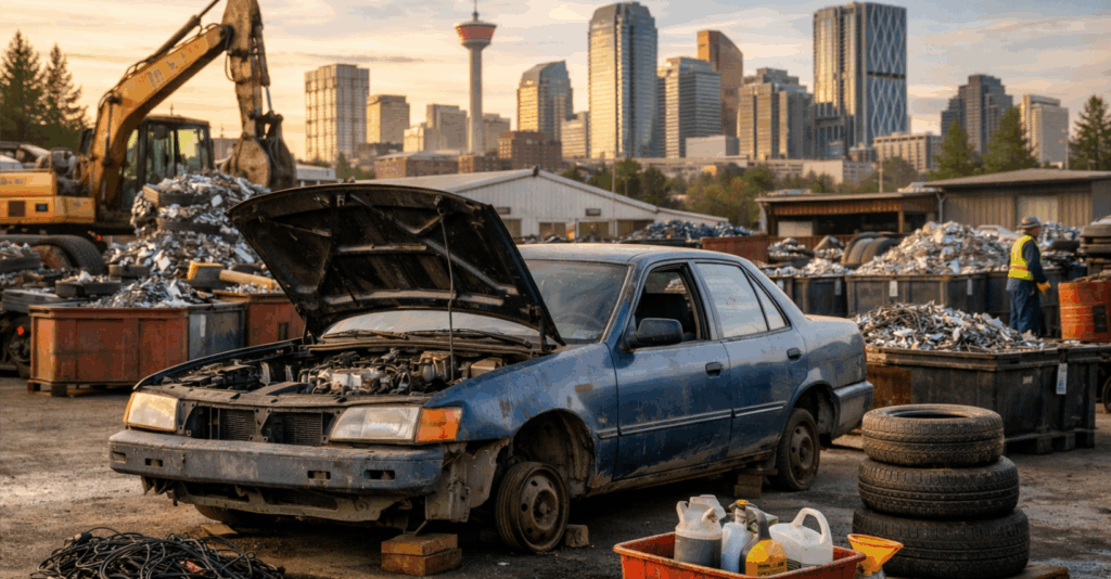 The Calgary Guide to Eco-Friendly Scrap Car Disposal